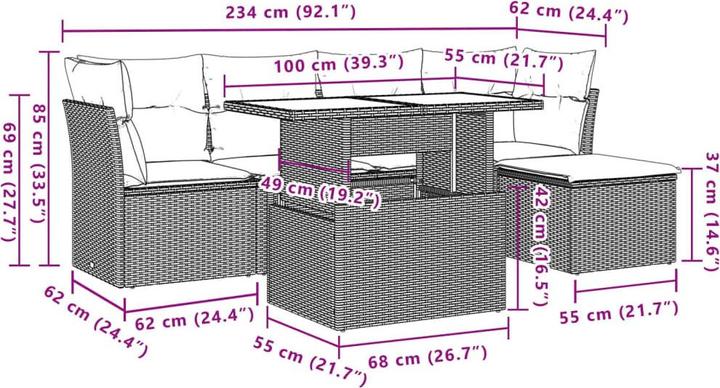 Produktbild vidaXL Edith