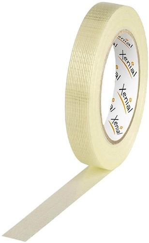 Transpak Filamentklebeband m.Lngs-/Querfaden Breite 19mm L.50m S.125 transparent XENIAL - VPE: 12 (19 mm)