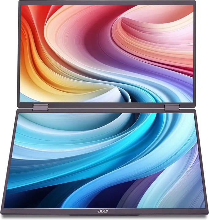 Actual product image Acer Foldable Portable Monitor Pd163qsmiuux (1920 x 1080 pixels, 15.60")
