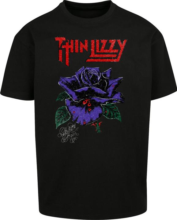 Produktbild Merchcode Thin Lizzy - Rose Color Heavy Oversize Tee - 160001 (L)