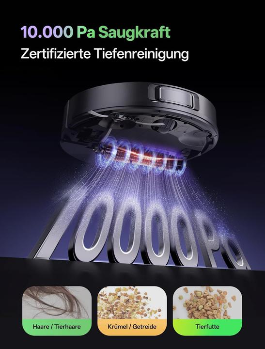 Produktbild Vexilar Saug-Wischroboter W15 (10000 Pa, Wischtuch)