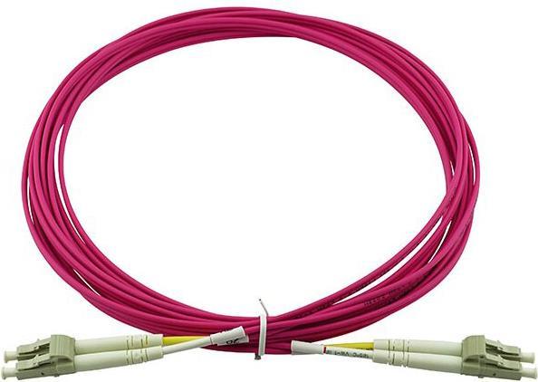 Produktbild CBO BlueOptics LWL Patchkabel LC / LC MM OM4 magenta 1,0m (1 m)