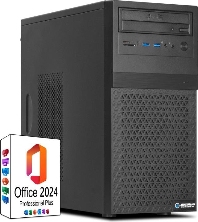 Image du produit Ankermann CAD Workstation CG02 V3 (1000 Go, 32 Go, Intel Core i5-14400F, Quadro M2000)