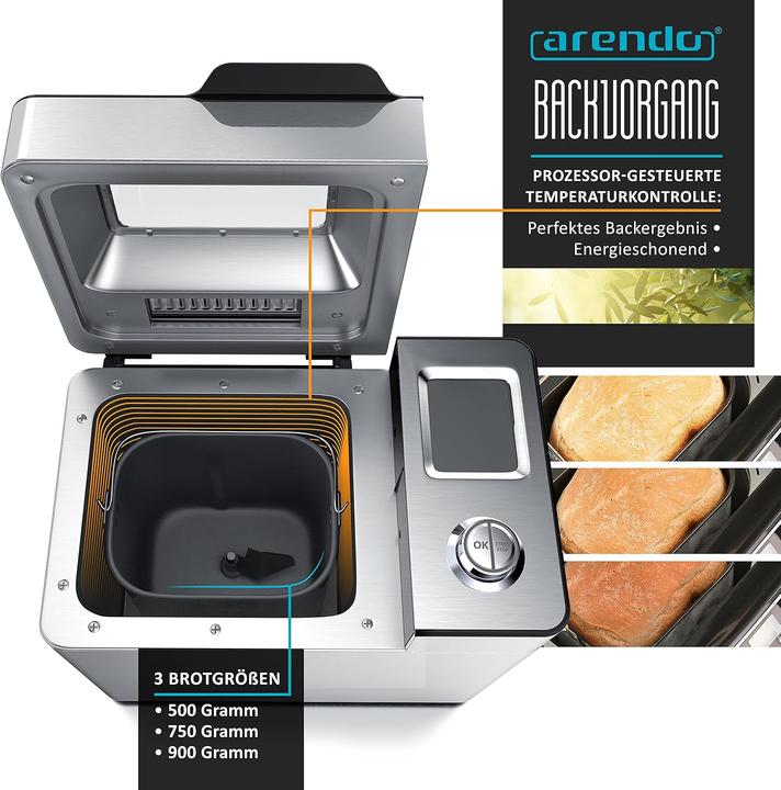 Image du produit Arendo Brotbackautomat