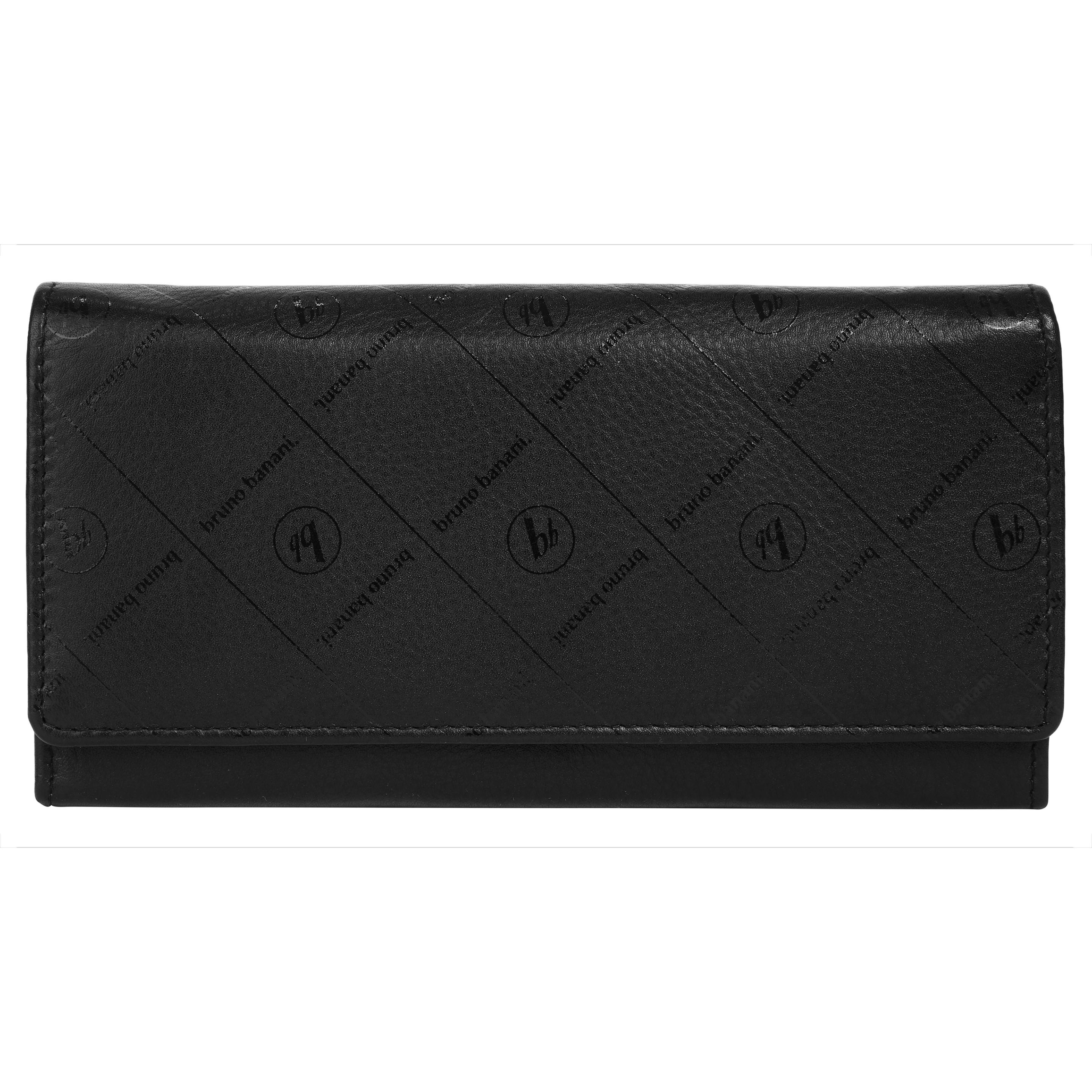 Bruno Banani, Portemonnaie, Geldbörse, Schwarz