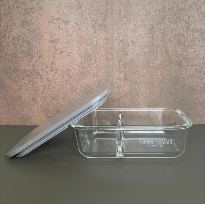 Actual product image Yummii Yummii Lunchbox L 2 compartments, Brown