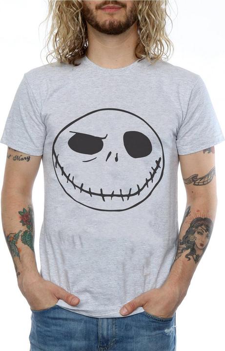 Immagine prodotto Disney Nightmare Before Christmas Jack's Big Face Maglietta Uomo (M)