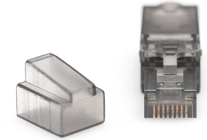 Actual product image Digitus CAT 6A connector for field mounting unshielded AWG 27/7 to 22/1 solid and stranded wire