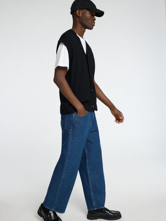 Produktbild Selected Homme Dunkelblaue Wide Fit Jeans (W33/L34)