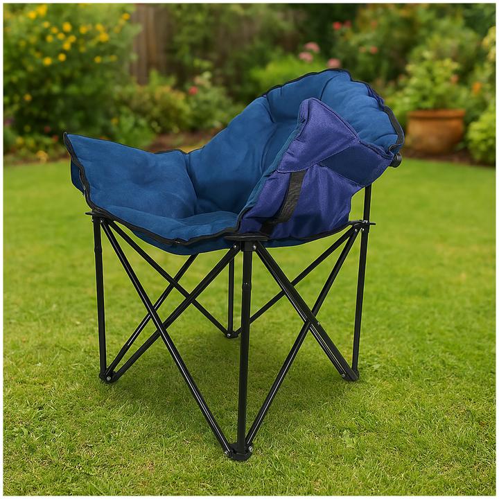 Immagine prodotto HTI-Living Klappbarer Komfortsessel mit weichem Velvet Bezug