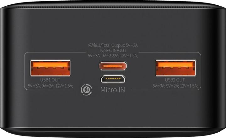 Immagine prodotto Baseus Bipow (30000 mAh, 20 W, 111 Wh)