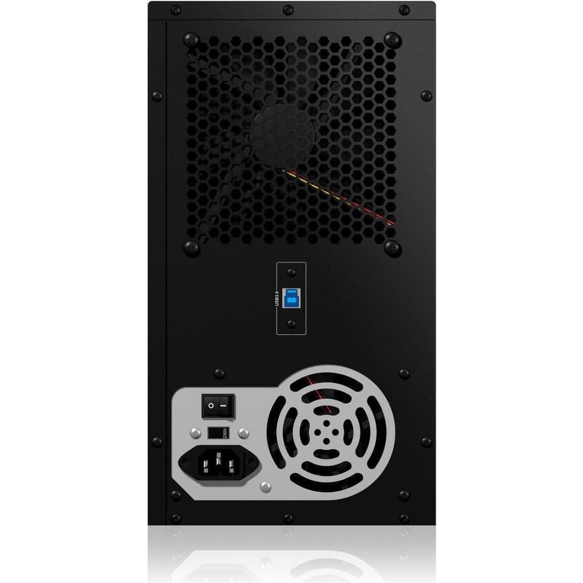 Thumbnail - Icy Box Ib-3810u3 (3.5"), Festplattengehäuse, Schwarz