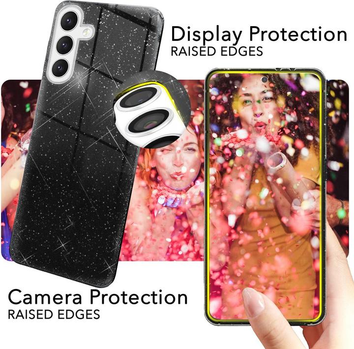 Image du produit Nalia Étui hybride pailleté (Samsung Galaxy S24+)