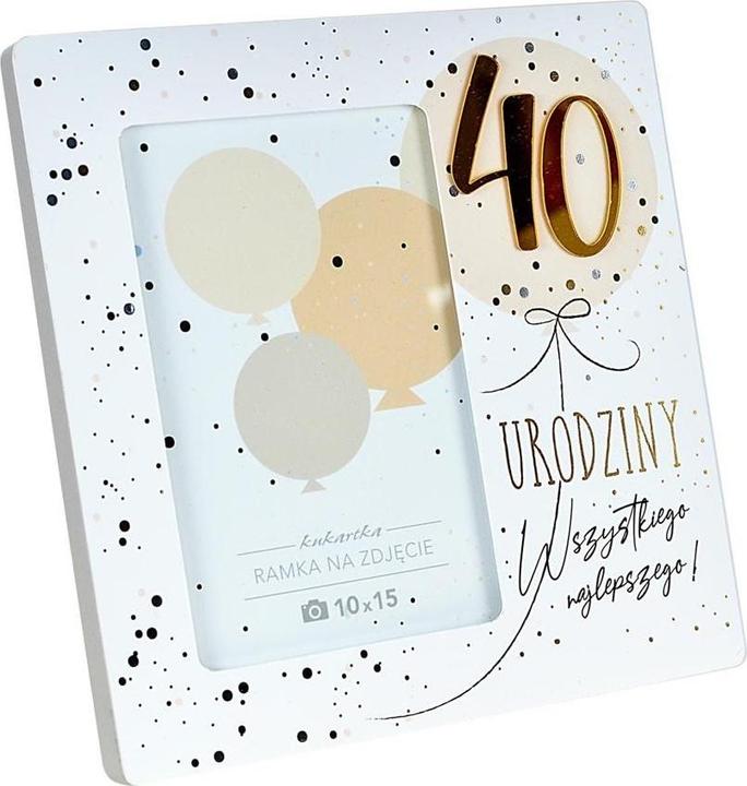 Immagine prodotto Kukartka Cornice Moments RM-054 Compleanno 40 (5 x 15 cm)