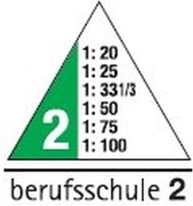 Produktbild Rumold Dreikant-Massstäbe 150 (30 cm, Kunststoff)