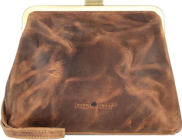 Produktbild Greenburry Vintage Clappy Umhängetasche Leder 23 cm