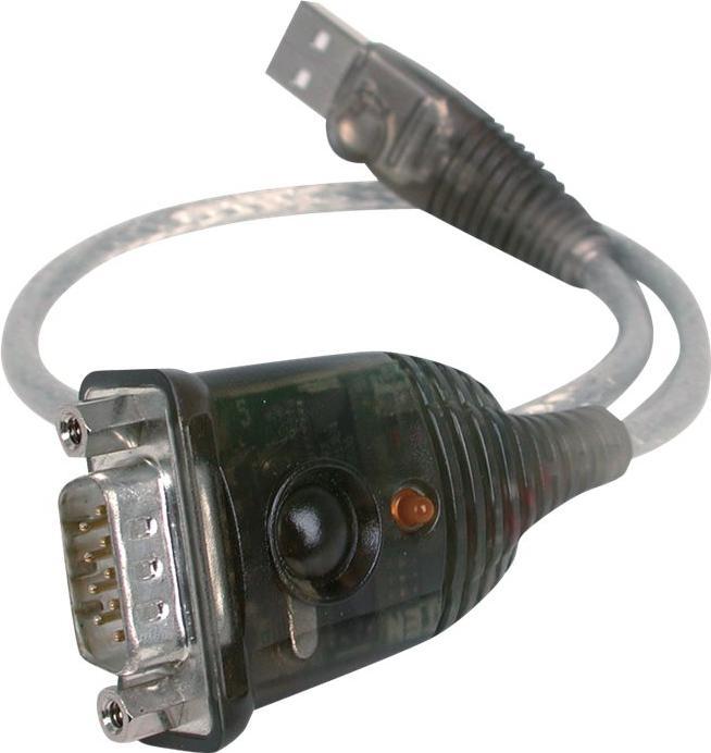 Actual product image Iogear USB to Serial RS232 DB9Adapter (0.40 m)