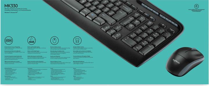 Productafbeelding Logitech MK330 (FR, Draadloze)