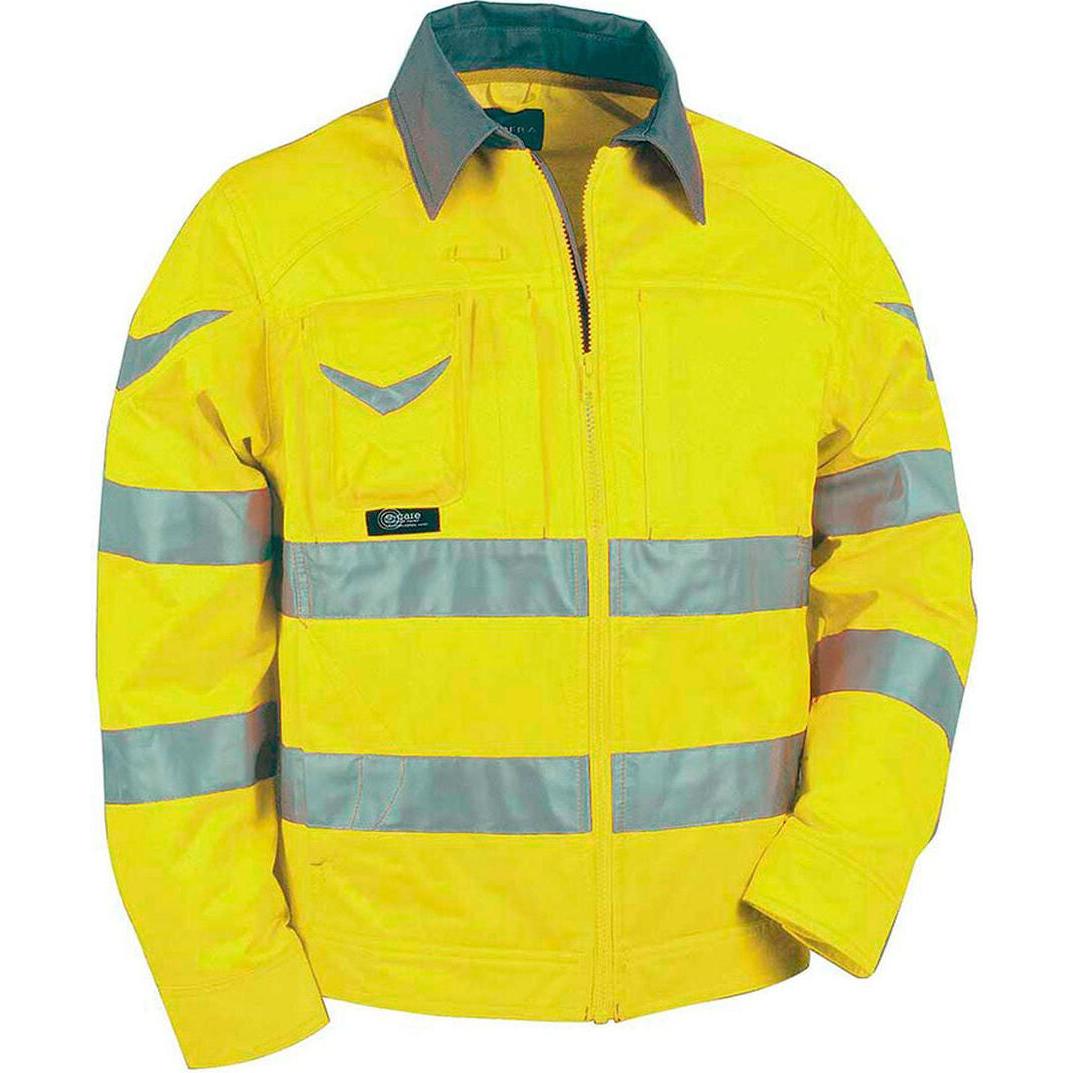 Cofra, Giacca da lavoro, Jacke Warning Gelb (52)