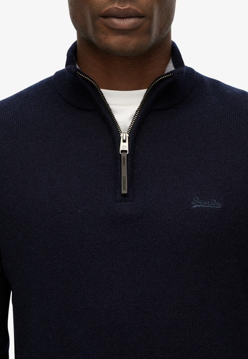Actual product image Superdry Wool Blend Half Zip Sweater (XL)
