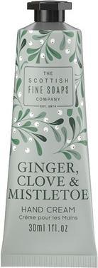 Actual product image Scottish Fine Soaps Ginger Clove and Mistletoe Hand Cream 30ml (30 ml)