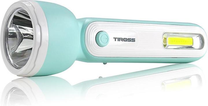 Actual product image Tiross Torch RECHARGEABLE 3W LED + 1W COB TS-1854 (180 lm)