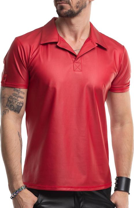 Regnes Fetish Planet Herren-Shirt in rot (S)