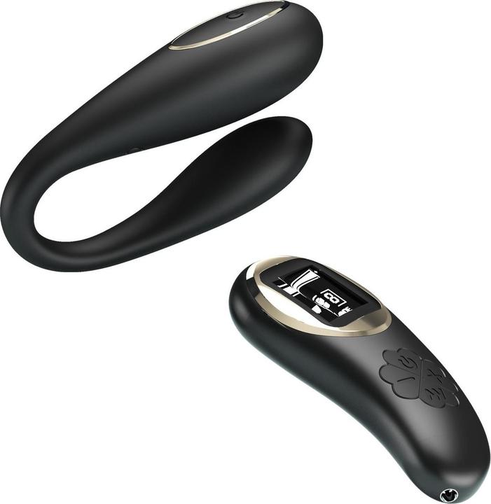 Actual product image Pretty Love Nathan Double Pleasure Vibrator With Remote Control