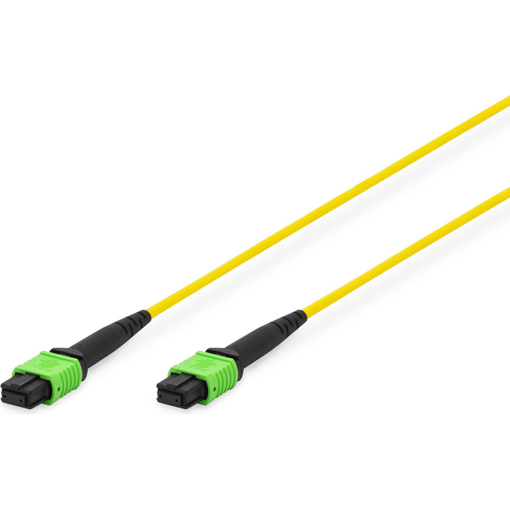 Digitus FO Cable 9/125µ. OS2. MPO/MPO Female. 15m (S/FTP, 15 m), Netzwerkkabel