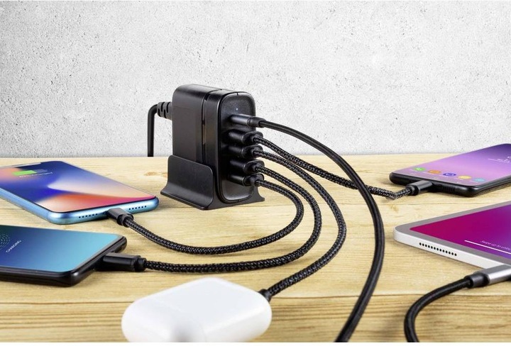 Produktbild Voltcraft USB-Steckerlader mit 4x USB und USB-C (41.50 W)