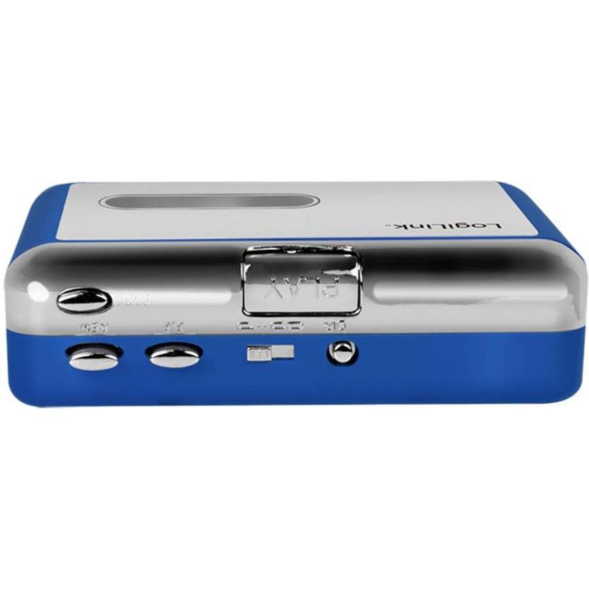 Thumbnail - LogiLink UA0393, MP3 Player + Portable Audiogeräte, Blau, Silber