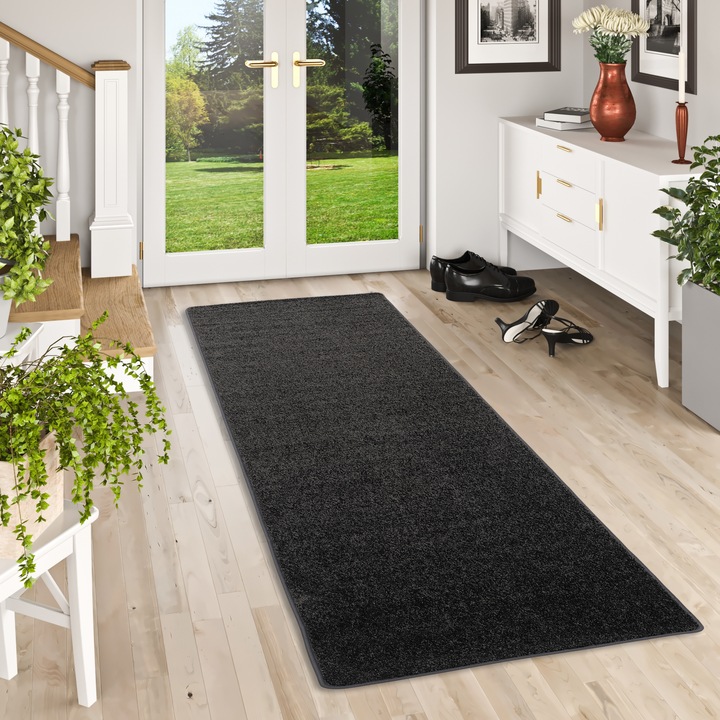Produktbild Snapstyle Hochflor Velours Läufer Teppich Luna (100 x 300 cm)