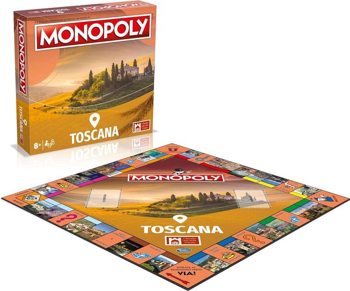 Actual product image Winning Moves Monopoly - Borghi Piu' Belli D'Italia - Toscana (German)