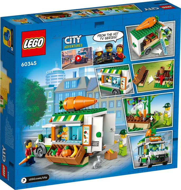 Produktbild LEGO Gemüse-Lieferwagen (60345, LEGO City)