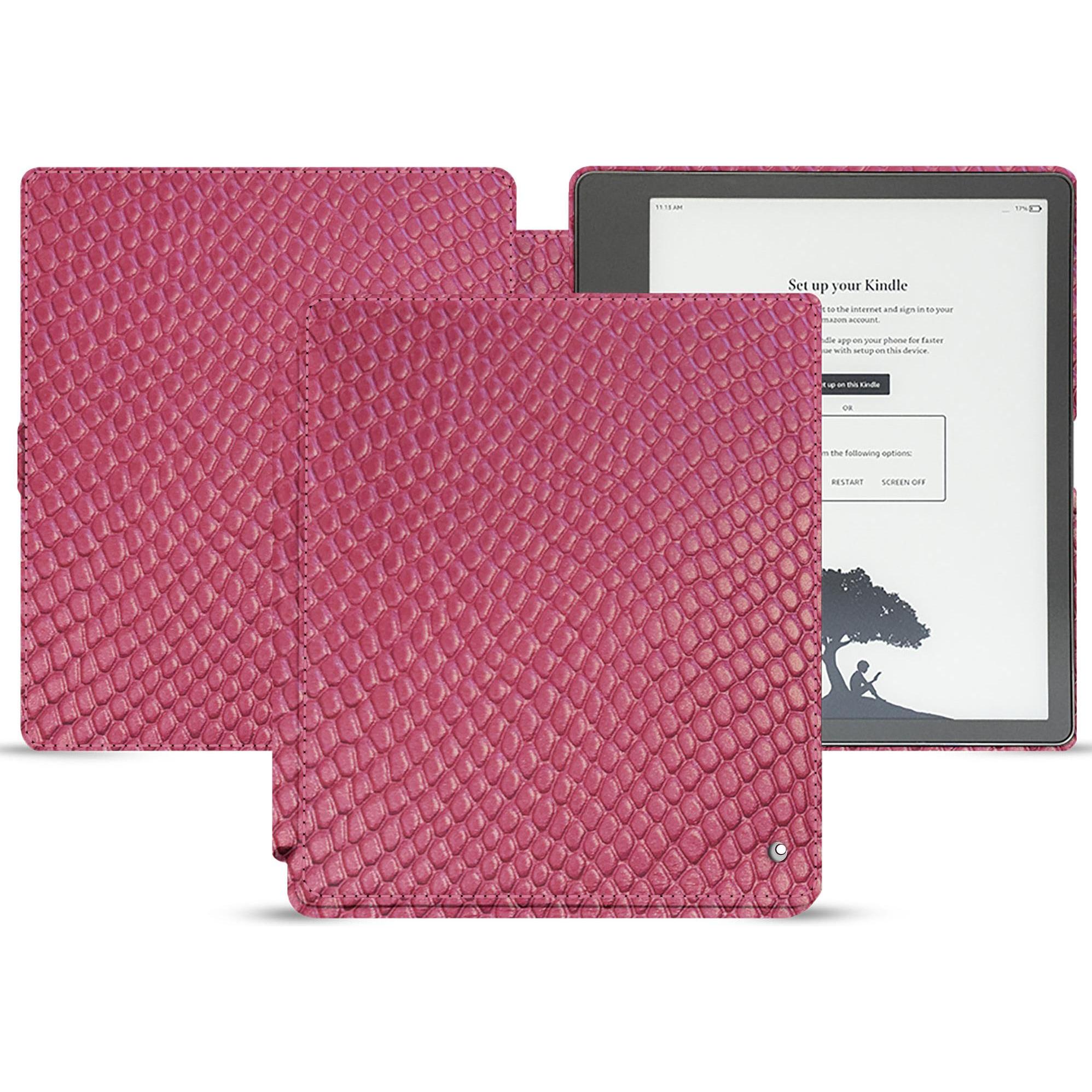 Noreve Lederschutzhülle horizontal (Kindle), Tablet Hülle, Rosa
