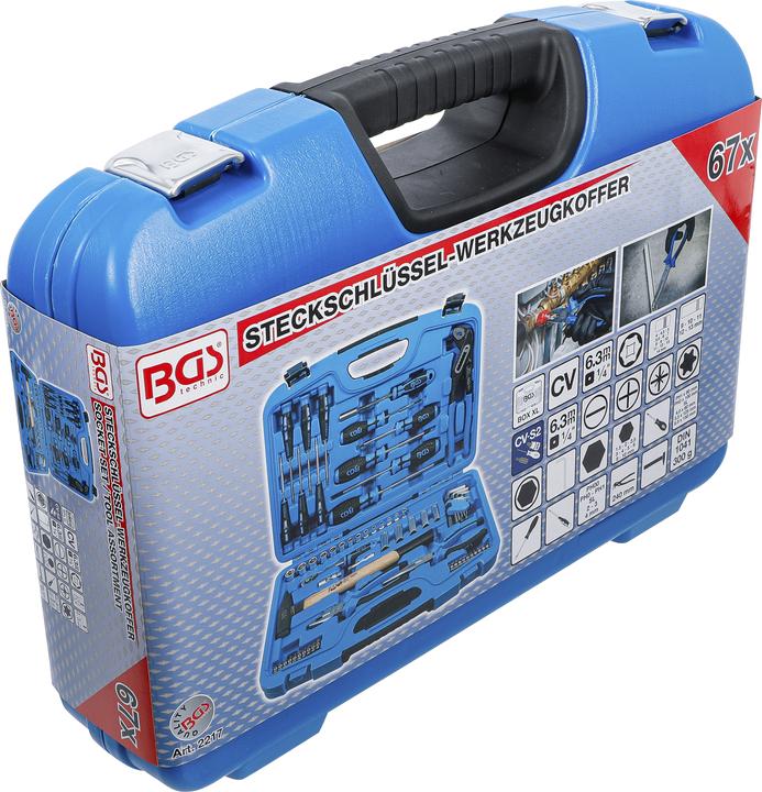 Image du produit BGS Caisse à outils pour clés à douilles 67 pièces (67 pièces)