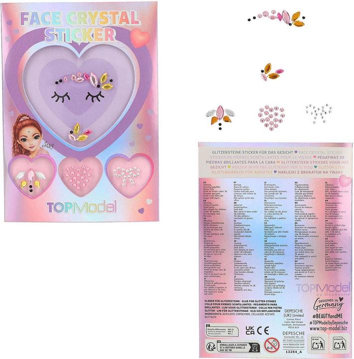 Immagine prodotto Top Model TOPModel - Face Crystal Sticker BEAUTY and ME ( 0413254 )