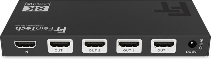 Actual product image FeinTech SP410 HDMI 2.1 Splitter 1 In 4 Out | 4K 120Hz | Downscaler