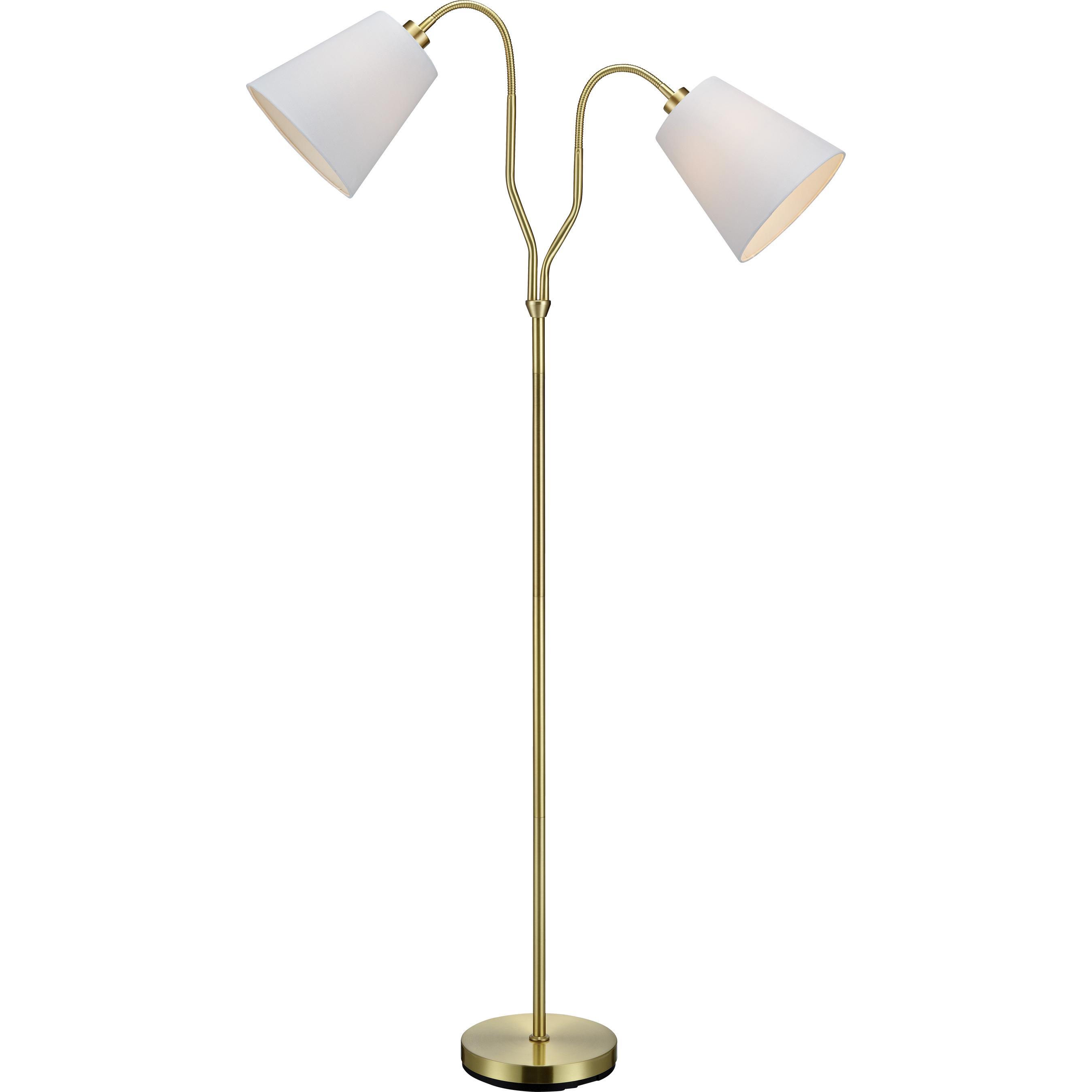 Markslöjd, Stehlampe, MARKSLOJD Modena 2L Stehleuchte Messing (E27)