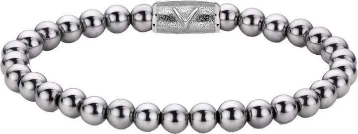 Immagine prodotto Rebel Rose - Bracciale con perline in argento lucido RR-6DV01-S - Dimensioni: 15 cm - XS (15 cm)