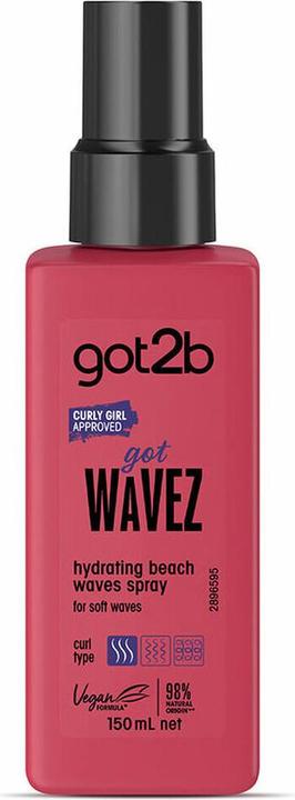 Actual product image Schwarzkopf Beach Waves Hydrating Hair Spray with Coconut Water 150ml (150 ml)