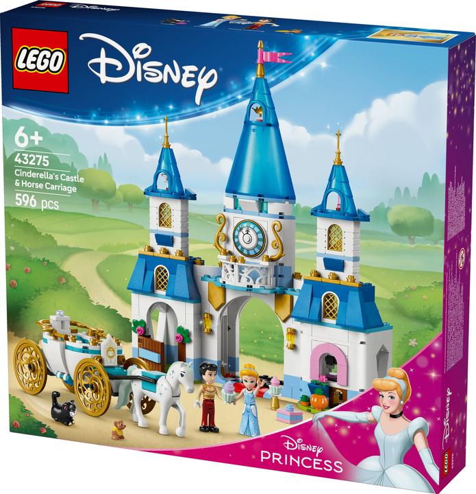 Image du produit LEGO Cinderellas Schloss und Pferdekutsche (43275, LEGO Disney)