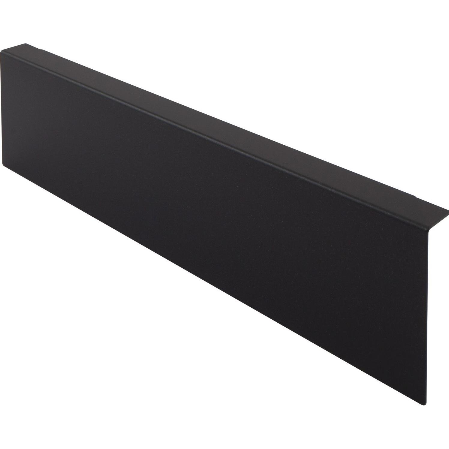 Blum Ambia-Line Adapter für Schubkasten Höhe K, B242mm, Stahl carbonschwarz matt, Besteckkasten, Schwarz