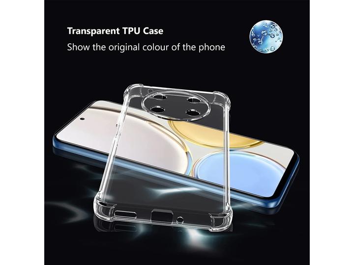 Produktbild Screenguard Honor Magic4 Lite 5G Hülle Crystal Soft Airbag Bumper (Honor Magic 4 Lite 5G)