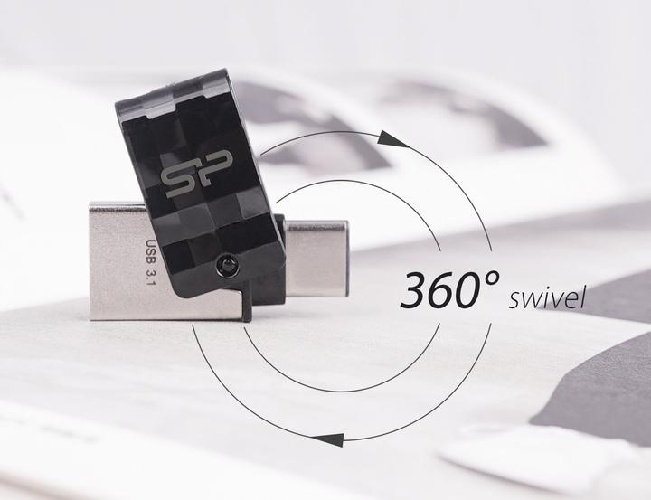 Actual product image Silicon Power C31 (128 GB, USB-A, USB-C)