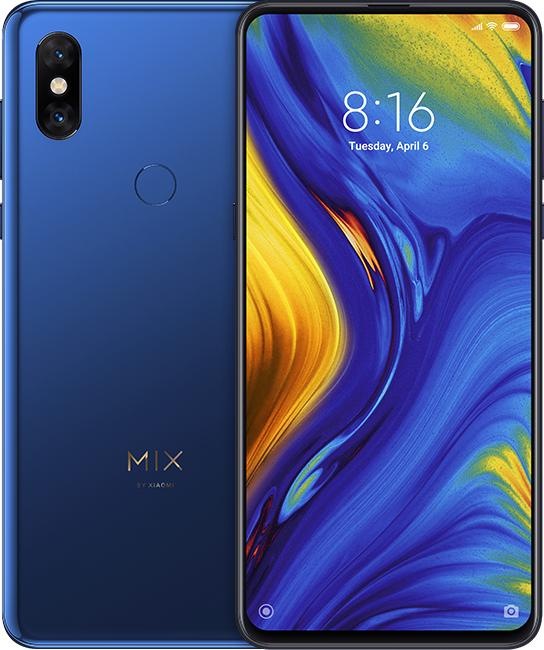 Produktbild Xiaomi Mi Mix 3 (128 GB, Saphirblau, 6.39", Dual SIM, 12 Mpx, 4G)
