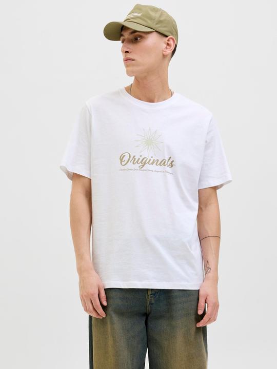 Actual product image Jack & Jones Gedruckt Rundhalsausschnitt T-shirt T-shirt (XS)