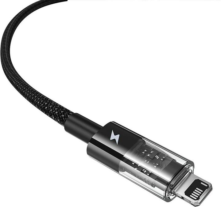 Produktbild Baseus Gem USB zu IP 2.4A Schnellladekabel 2 m Schwarz (2 m)