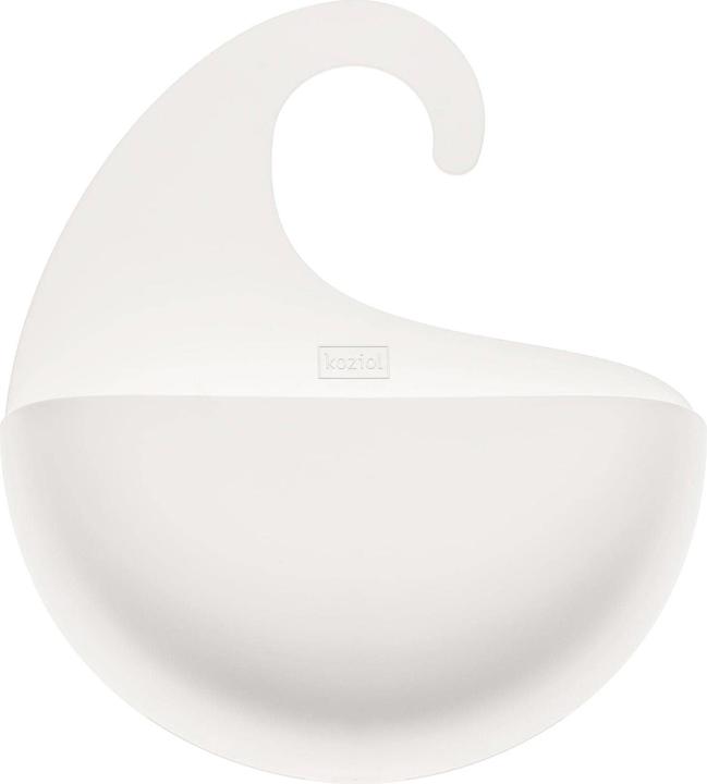 Koziol Portautensili da doccia Surf M, Beige (6,5 x 21,5 x 25 cm)