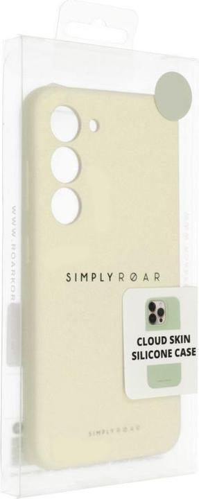 Actual product image Roar Back panel cover case CLOUD SKIN for SAMSUNG A15 4G / A15 5G Light Yellow (Samsung Galaxy A15 5G)